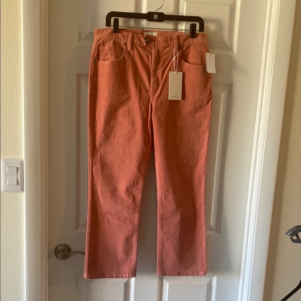 Joie Coral Straight-Leg Pants